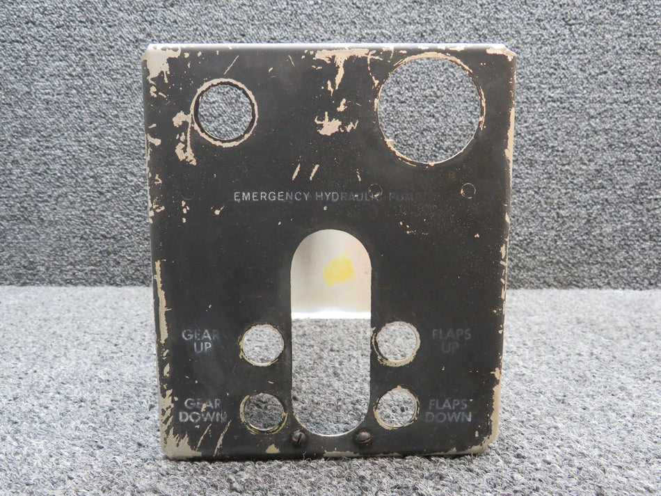 Lake LA4-200 Gear Control Panel with Brackets (Holes Enlarged, Worn)