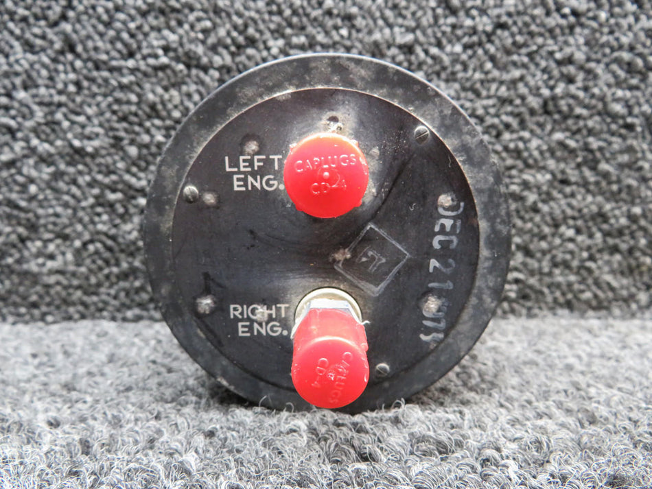 United Instruments PM-42-11 (Alt: 6022) United Dual Manifold Pressure Indicator (Code: E-63) (Core)