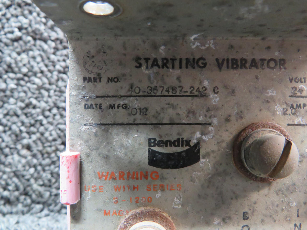 Bendix 10-357487-242C Bendix Starting Vibrator (Volts: 24) (Core)