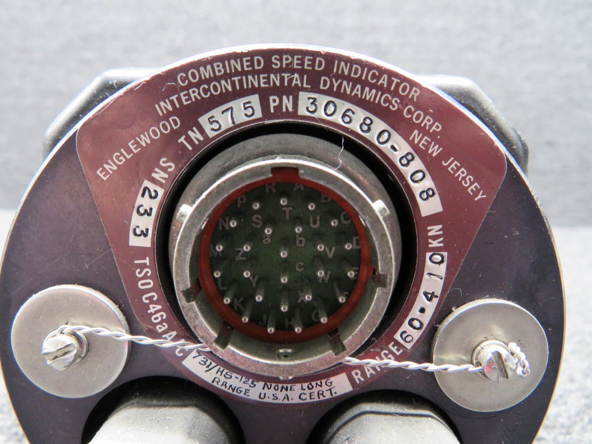 Intercontinental 30680-808 Intercontinental 575 Combined Speed Indicator w Mods