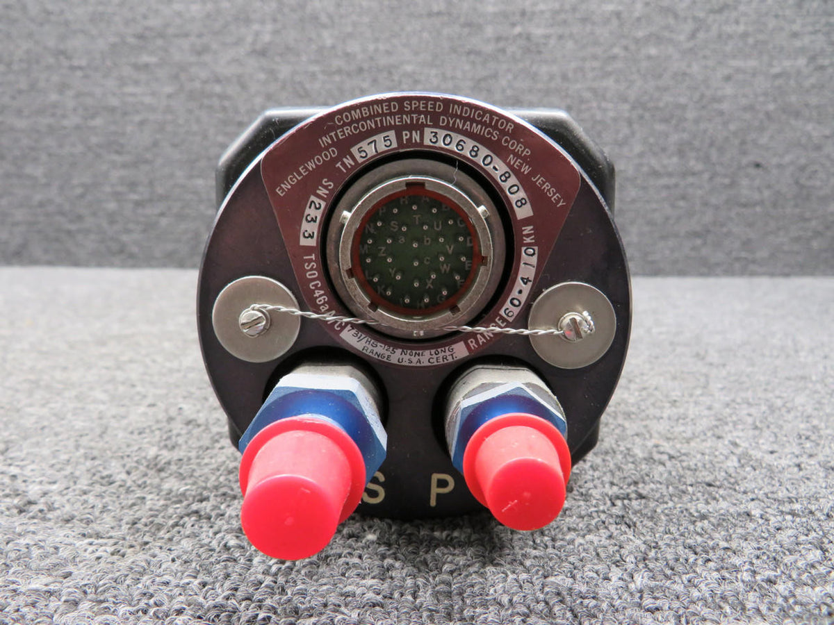 Intercontinental 30680-808 Intercontinental 575 Combined Speed Indicator w Mods
