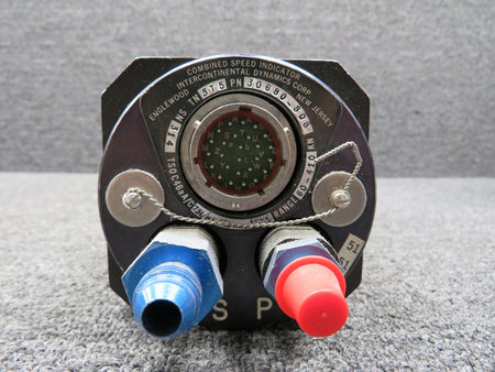 Intercontinental 30680-808 Intercontinental 575 Combined Speed Indicator w Mods (Grey Face)