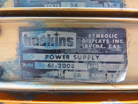 Hoskins 61-1008, 61-2008 Hoskins Power Supply Module Assembly