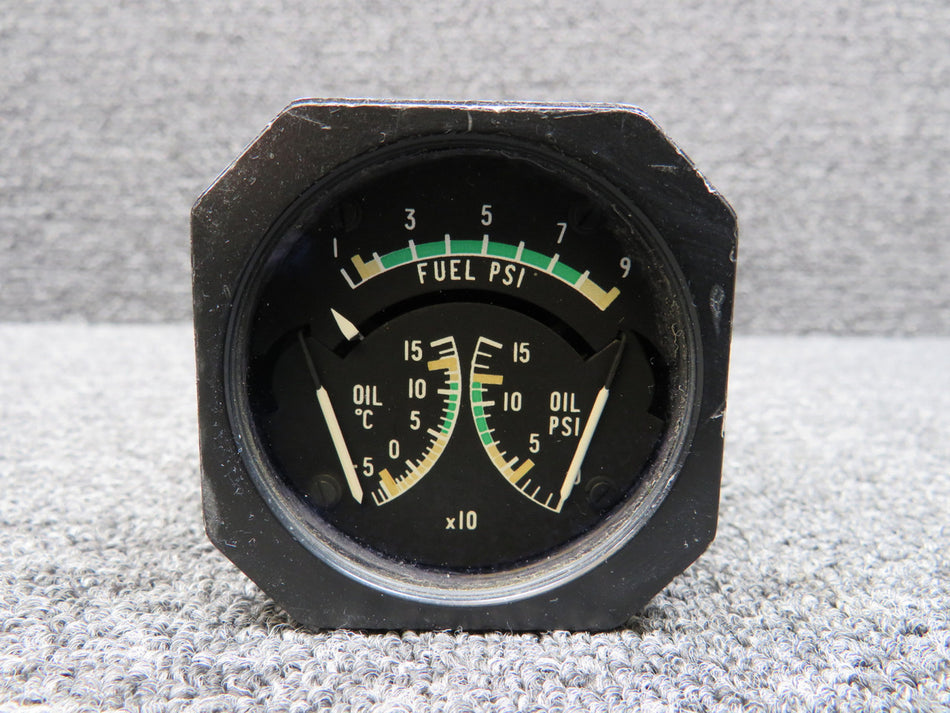 696-2-12 Weston Tri-Engine Indicator (Faded Face)