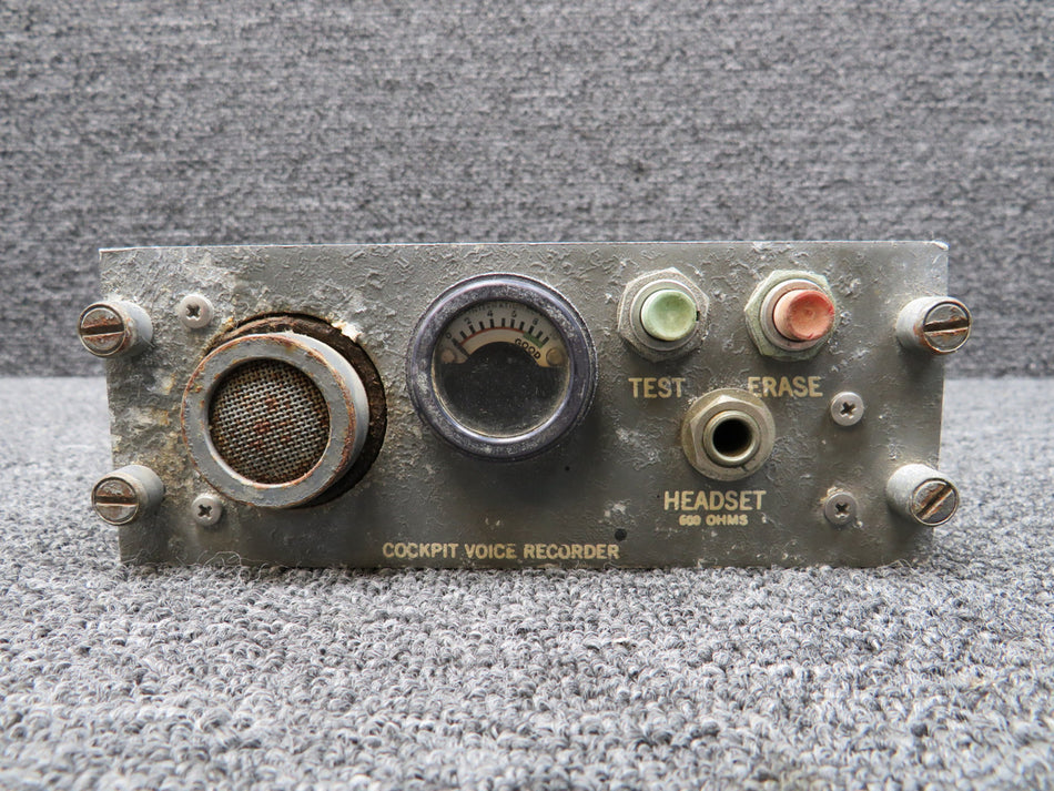 A152 Fairchild Cockpit Voice Recorder (Corroded Casing and Speaker) (Core)