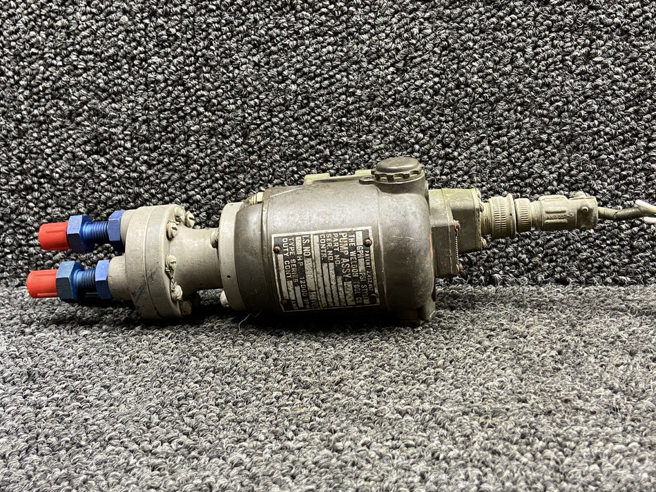 100-B6 Weldon De-Ice Alcohol Pump Assembly (Volts: 12) (20 PSI)
