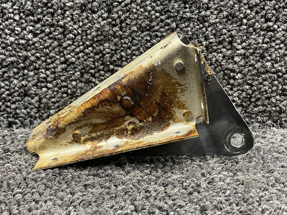 17546-001 Piper PA23-250 Aft Nose Gear Hinge Bracket LH