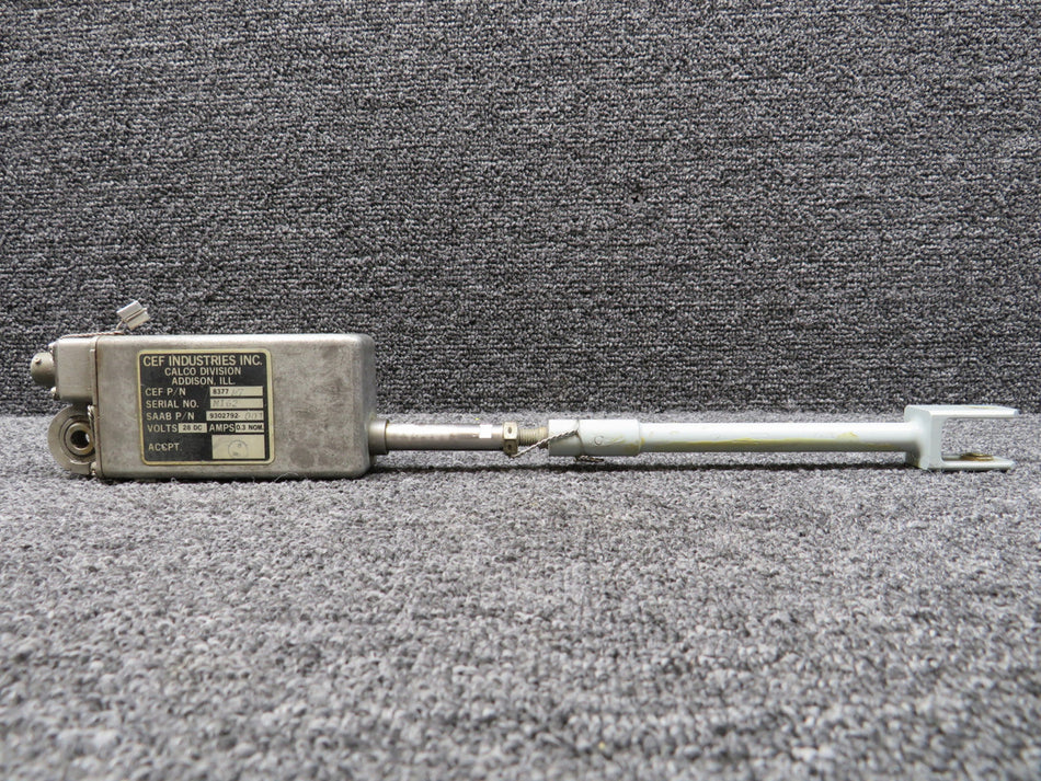 8377-M7 (Alt: 9302792-001) CEF Industries SAAB SF340 Linear Actuator (28V)