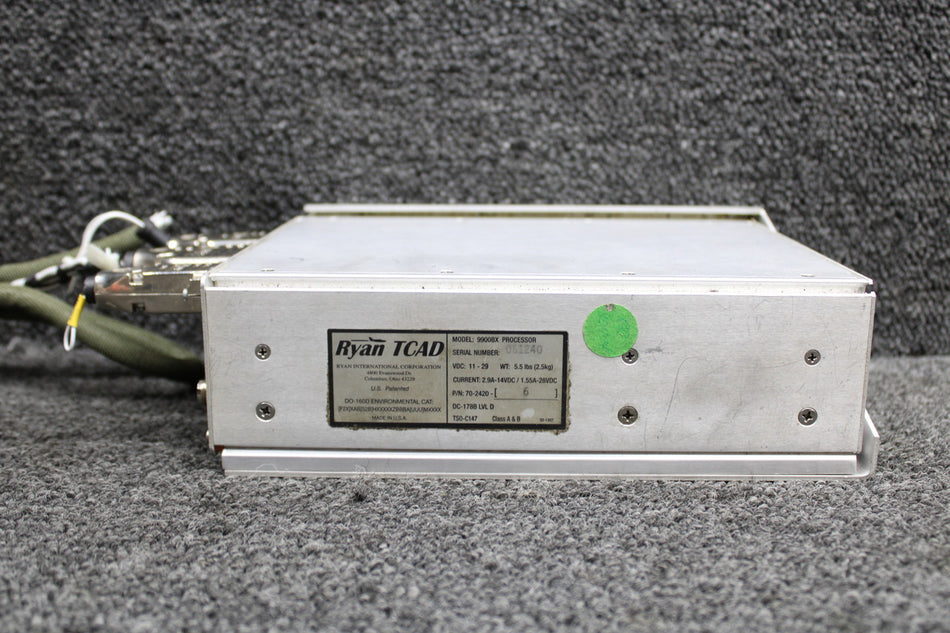 70-2420-6 Ryan TCAD 9900BX Processor with Tray, Handbook, STC (Volts: 11-29)