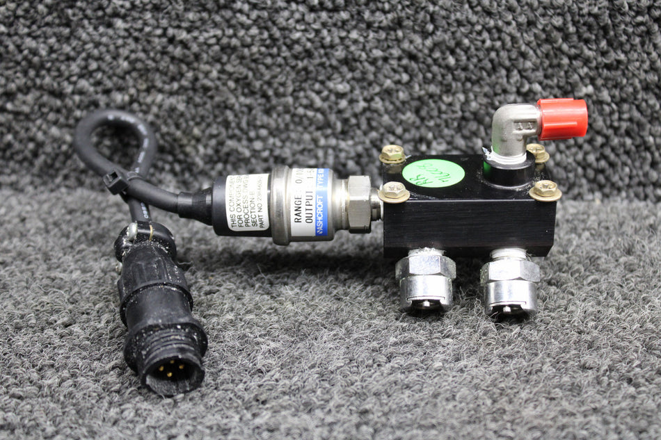 100N3000-1 Columbia LC41-550FG Cabin Oxygen Distribution Manifold (4 Port)