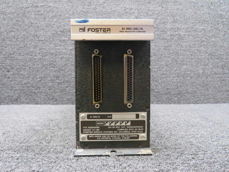 AD804D0006 Foster 61-RNC Area Navigation Computer