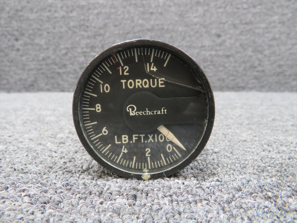 217A-50K-D1 (Alt: 50-380107) Edison Torque Pressure Indicator (Cracked Screen)