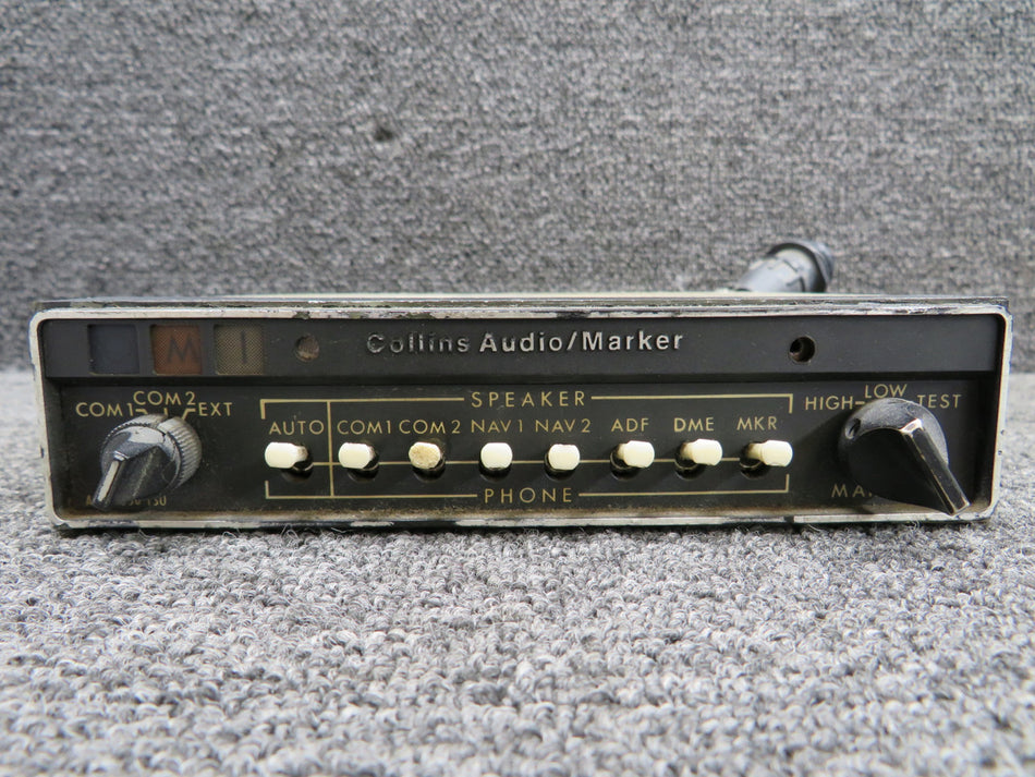 622-2087-001 Collins AMR-350 Audio Marker Panel with Tray and Connector