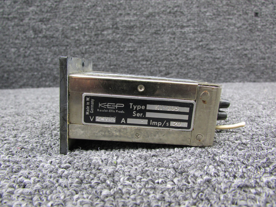 AT-204-1 Foxboro Fuel Totalizer Indicator (Worn Face)