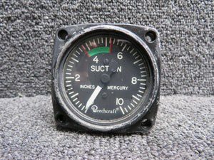 50-384042-1 Aircraft Instruments Suction Indicator (Worn)