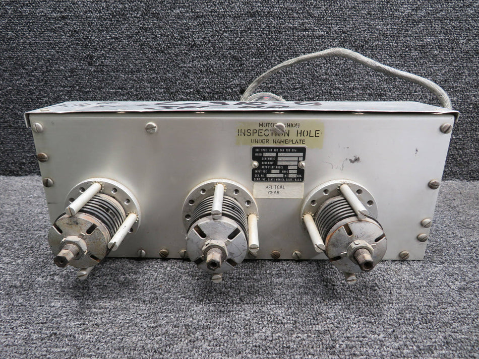 121D-2 Lear Autopilot Servo with Motor (24V)