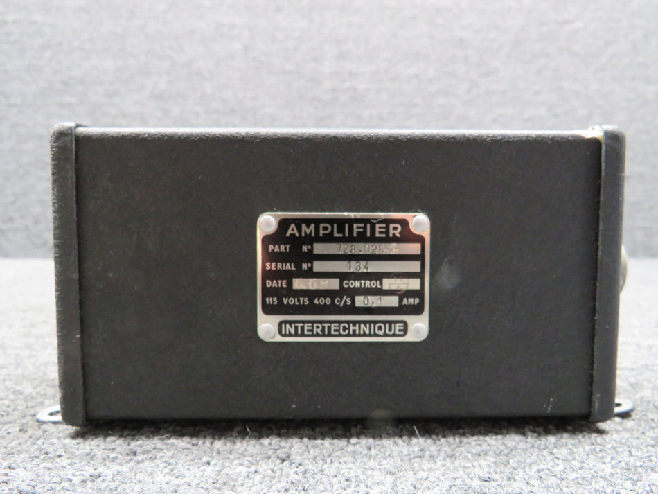 728-026-2 Intertechnique Amplifier Unit (115V)