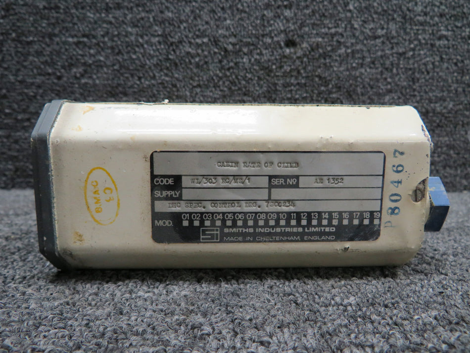 WL-303RC-MS-1 Smiths Cabin Rate of Climb Indicator (Core)