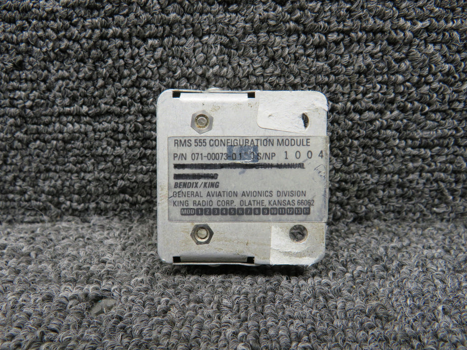 071-00073-0100 King Radio RMS-555 Configuration Module (Dented Casing)