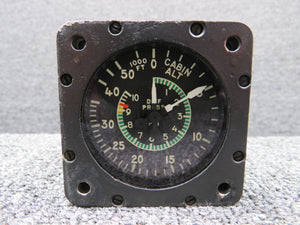 55035-1105 Aerosonic Dual Cabin Altitude Differential Pressure Indicator