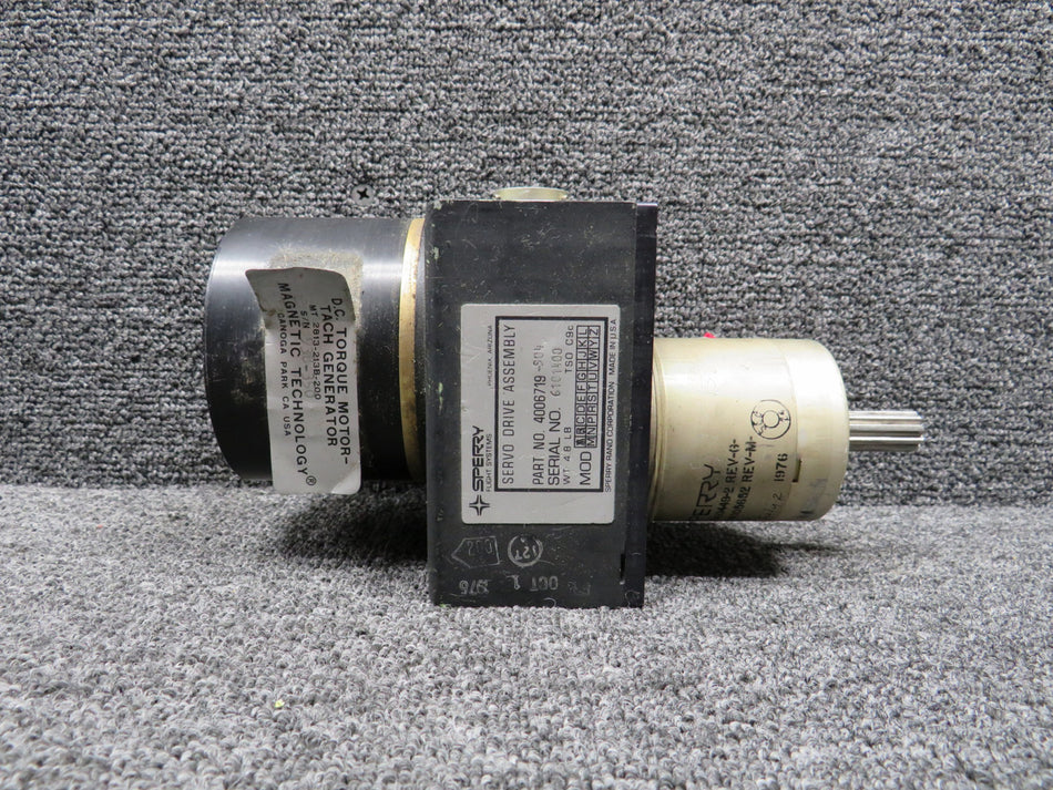 4006719-904 Sperry Servo Drive Assembly (Minus Servo Bracket)