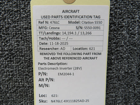 N476LC-KX111825AD-25AS-VE