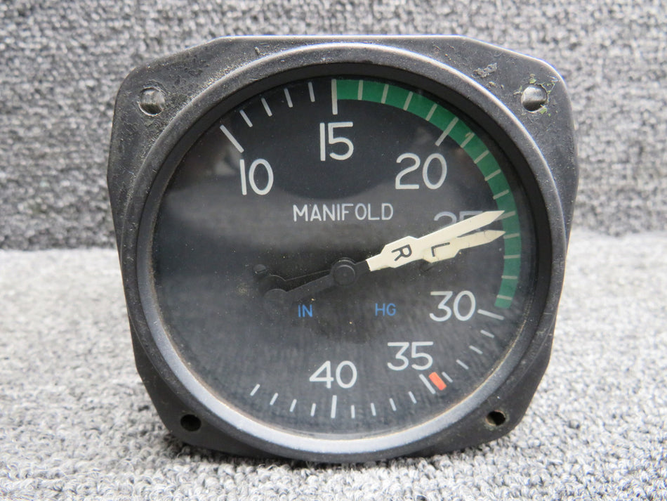6020-60105 United Instruments Manifold Pressure Indicator (Worn Face)