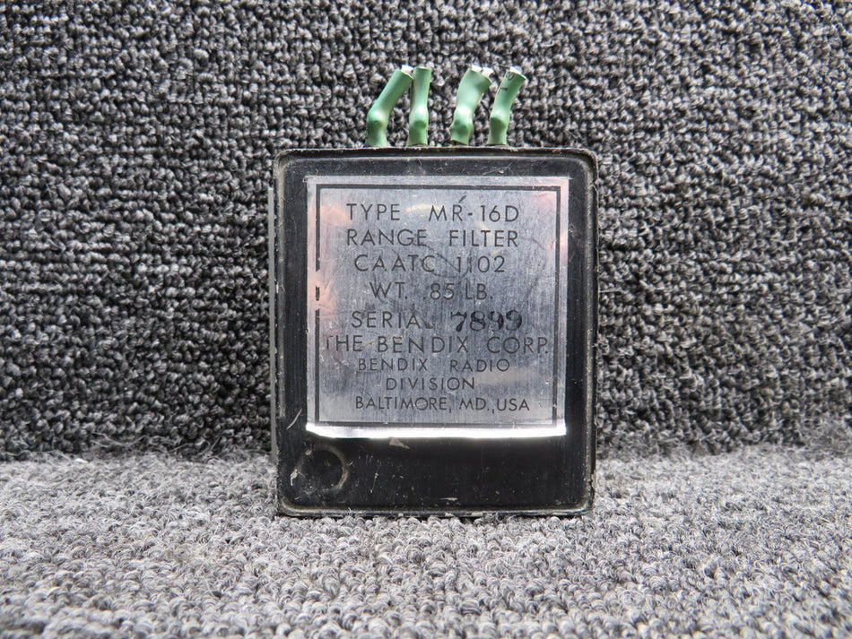 MR-16D Bendix Range Filter with Mounting Plate