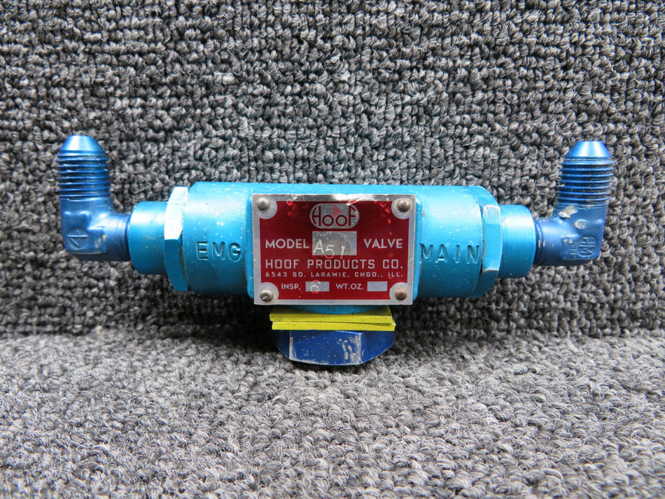 A51 Hoof Products Shuttle Valve Assembly