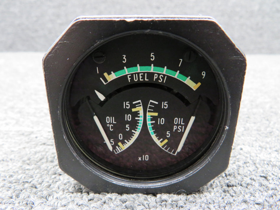 696-2-19 Weston Tri Engine Indicator (Faded Face)
