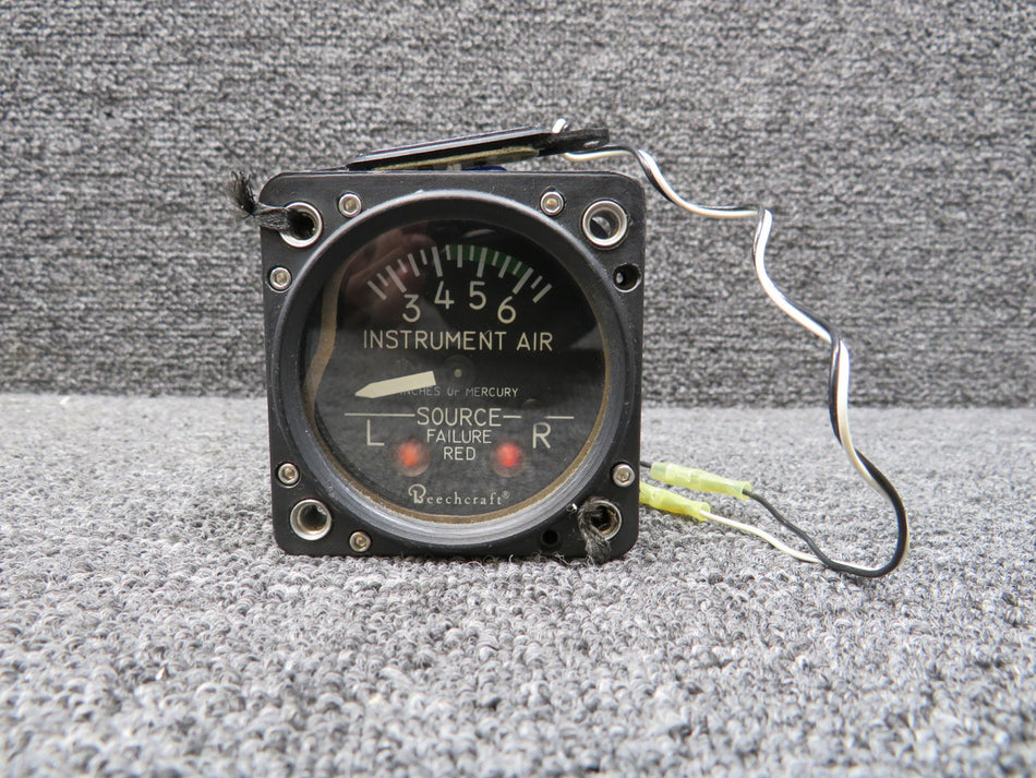 1G9-37 (Alt: 58-380016-3) Parker Suction Indicator, Lighted (Loose Gasket)
