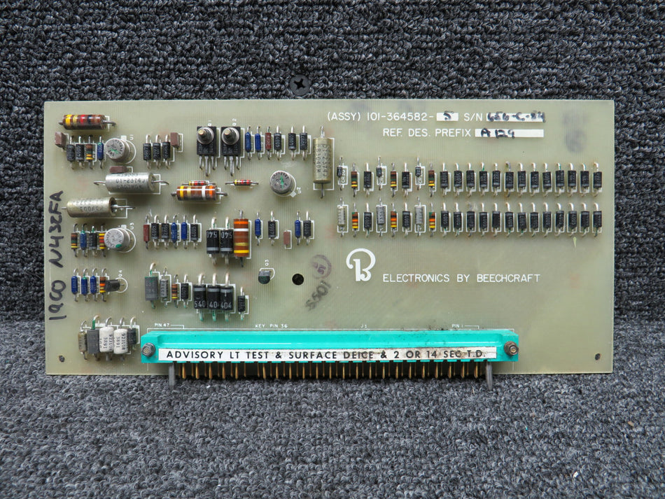 101-364582-5 Beechcraft Advisory LT Test and Surface Deice PC Board