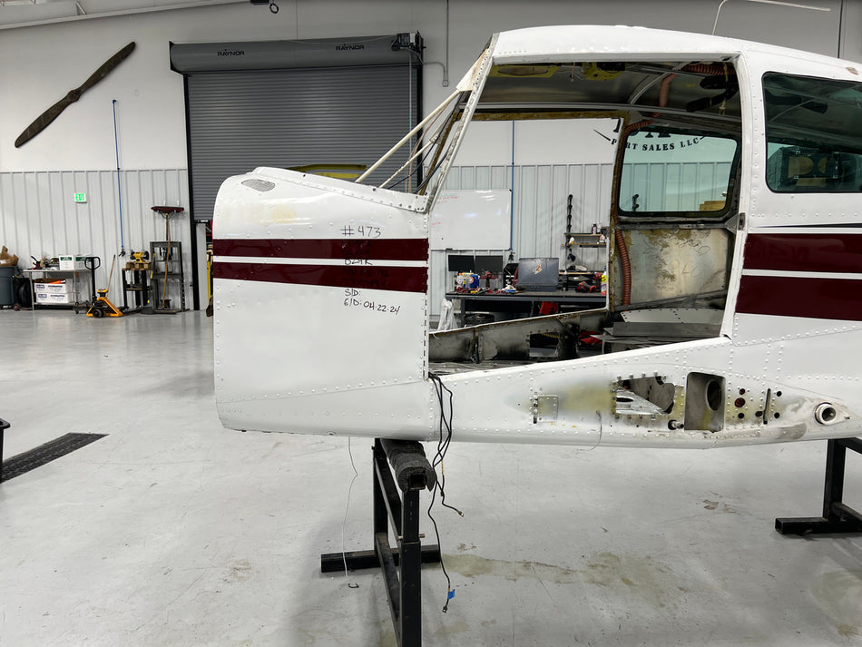 Beechcraft 24R Fuselage w Bill of Sale, Airworthiness, Data Tag, and Logs