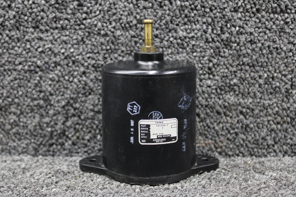 131358-2 (Alt: 488-136) Airesearch Cabin Pressure Volume Tank