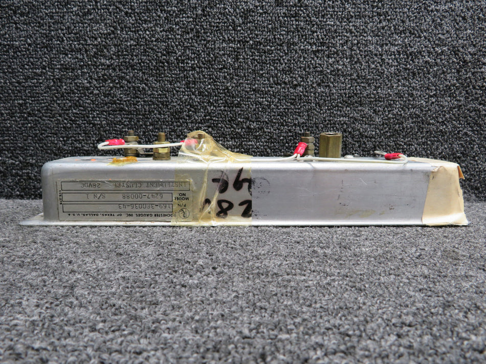 169-380036-43 Rochester 6247-00088 Instrument Cluster (28V)