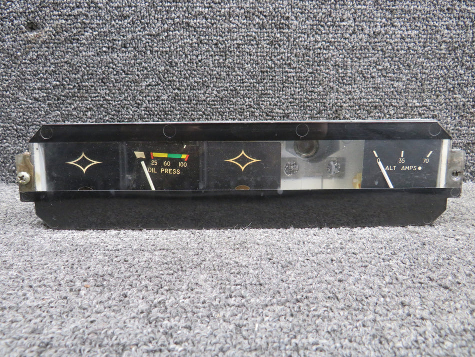 95241-011 Piper PA-32-300 Instrument Cluster (Minus Oil Temperature Gauge)