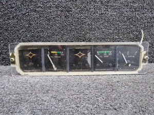 95241-011 Piper PA-32-300 Instrument Cluster (Chipped Casing & Worn Indicators)