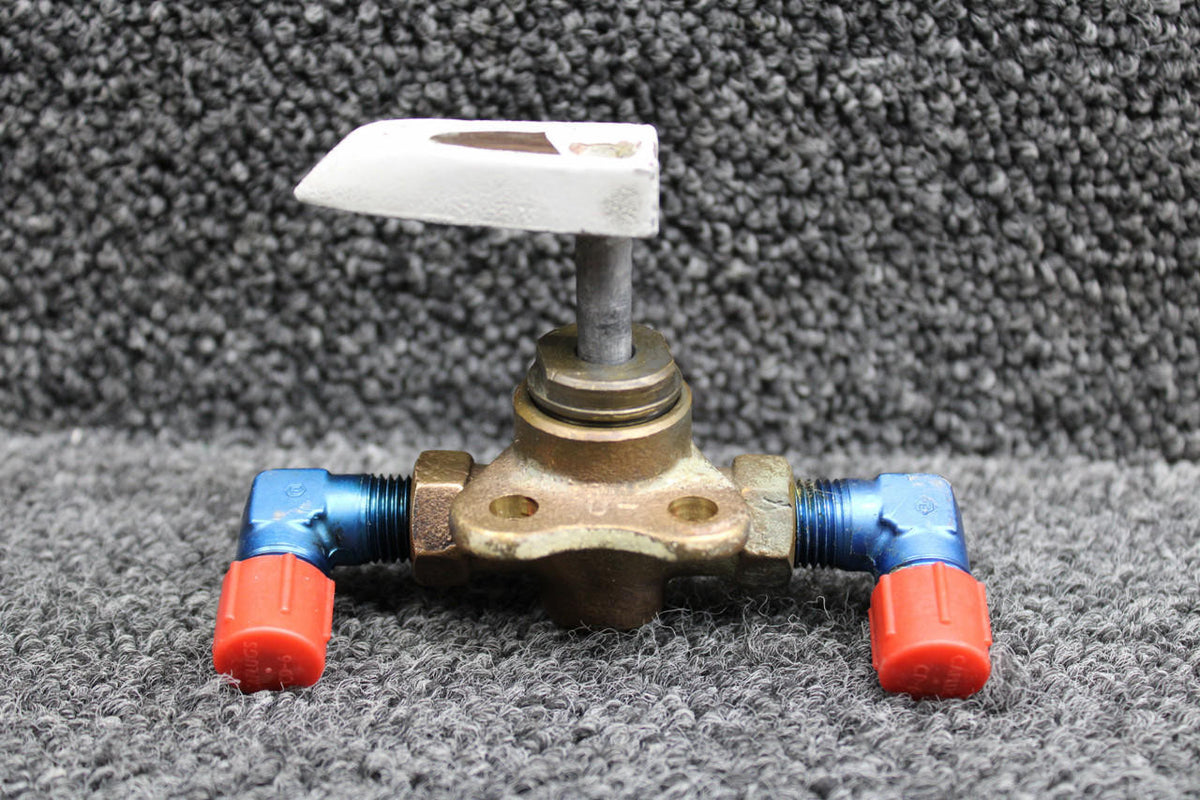 Anderson X670401, 401114-1 Grumman AA1B Anderson Fuel Selector Valve with Handle