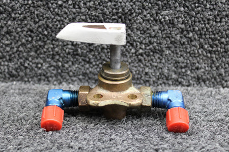 Anderson X670401, 401114-1 Grumman AA1B Anderson Fuel Selector Valve with Handle