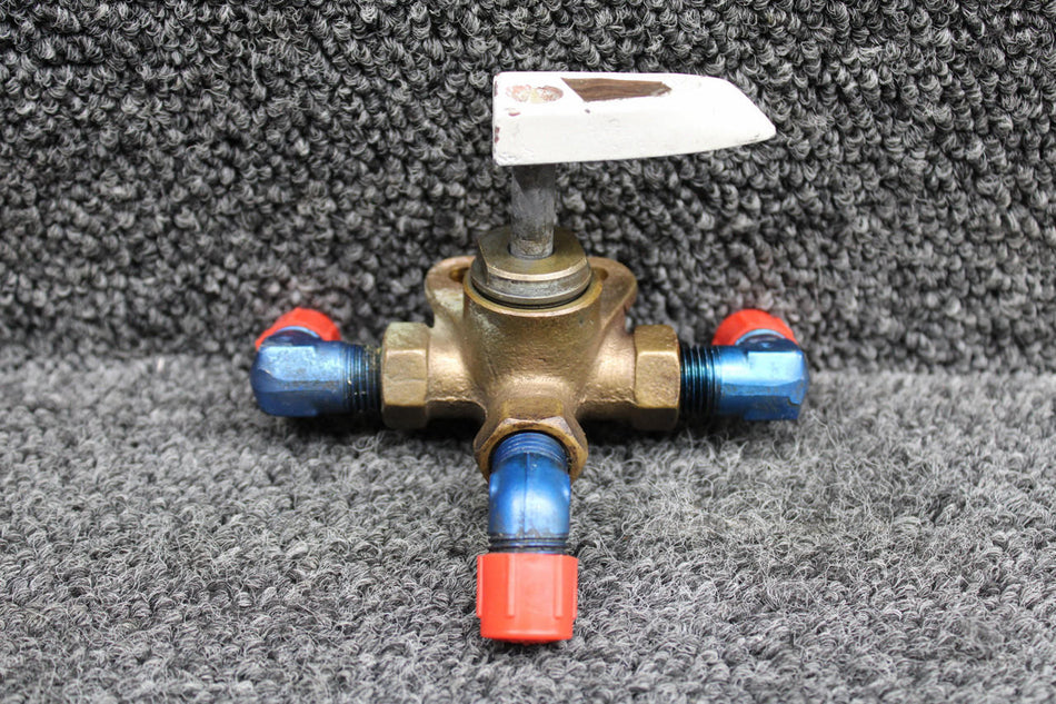 Anderson X670401, 401114-1 Grumman AA1B Anderson Fuel Selector Valve with Handle