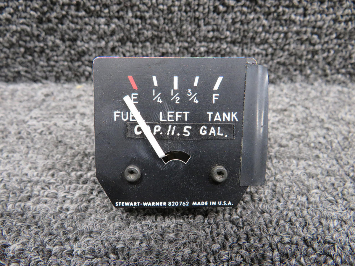 Stewart-Warner 820762 Stewart-Warner Left Fuel Tank Indicator (11.5 Gallon Cap)