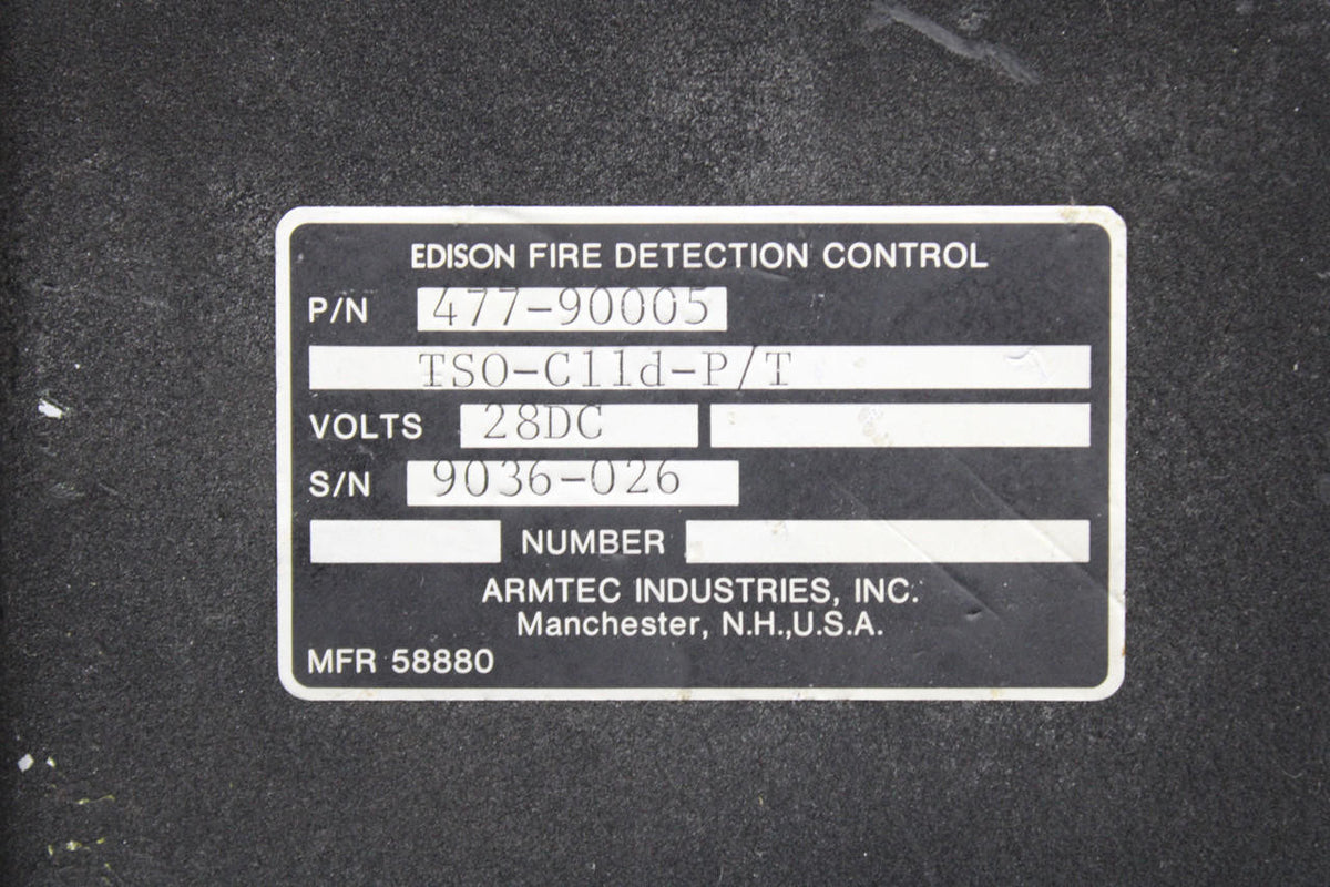 Armtec / Edison 477-90005 Armtec Edison Fire Detection Control Unit (Volts: 28)