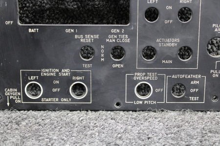 Beechcraft Parts 114-384005-3 (Use: 114-384005-5) Beech 1900C Electroluminescent Panel (115V)