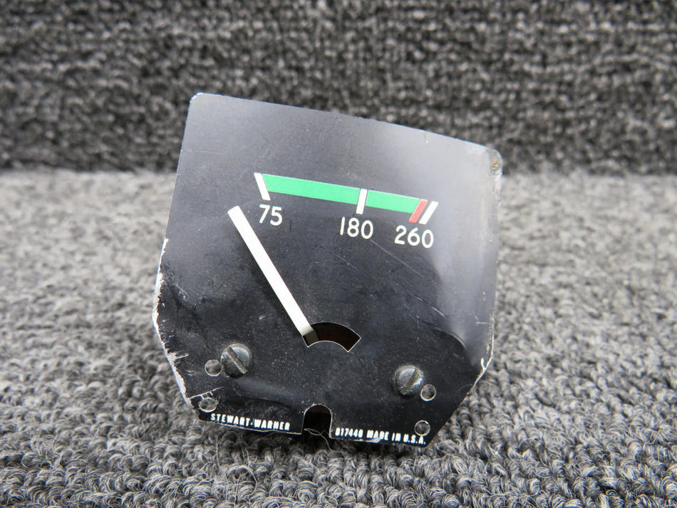 Stewart-Warner 817440 Stewart-Warner Indicator (Worn, Dented Face)