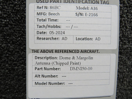 Dorne and Margolin DMNI50-10 Dorne & Margolin Antenna (Chipped Paint)