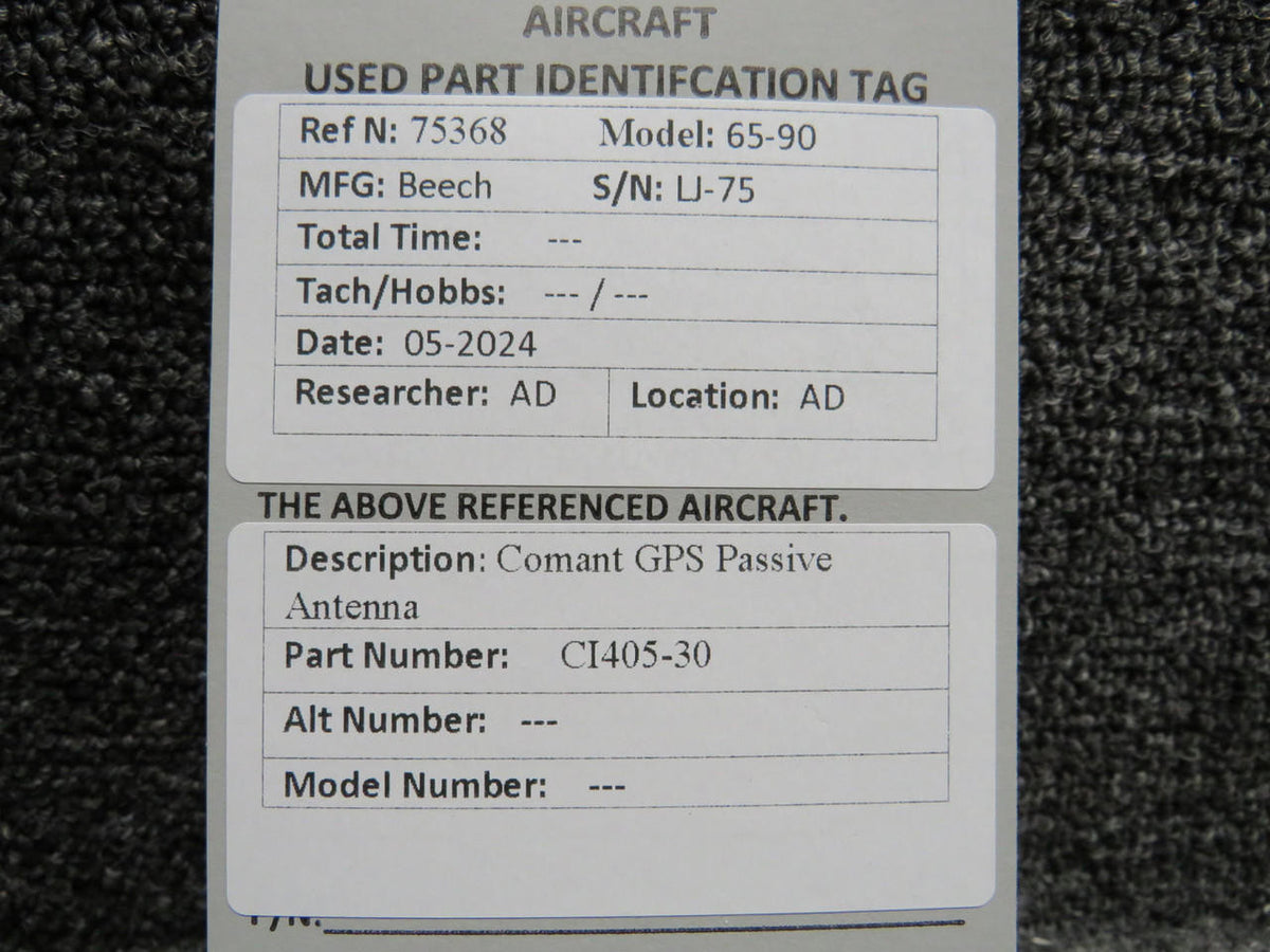 Comant Industries CI405-30 Comant GPS Passive Antenna