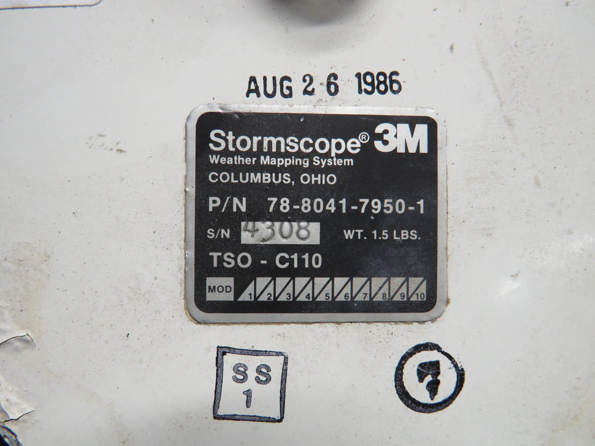 3M 78-8041-7950-1 3M Stormscope Antenna (Black)