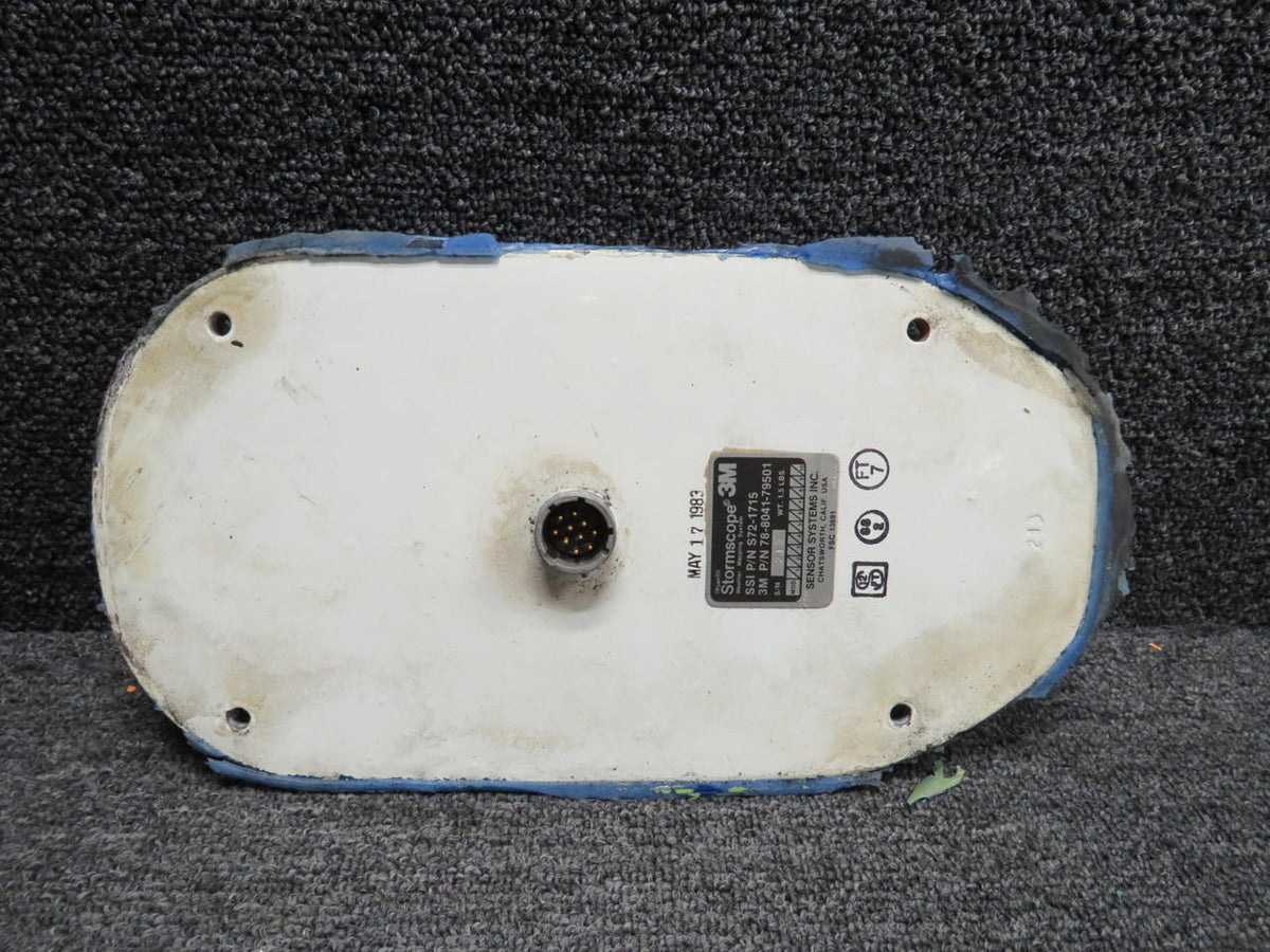 3M, Sensor Systems S72-1715 (Alt: 78-8041-79501) 3M Sensor Systems Stormscope Antenna (Blue)