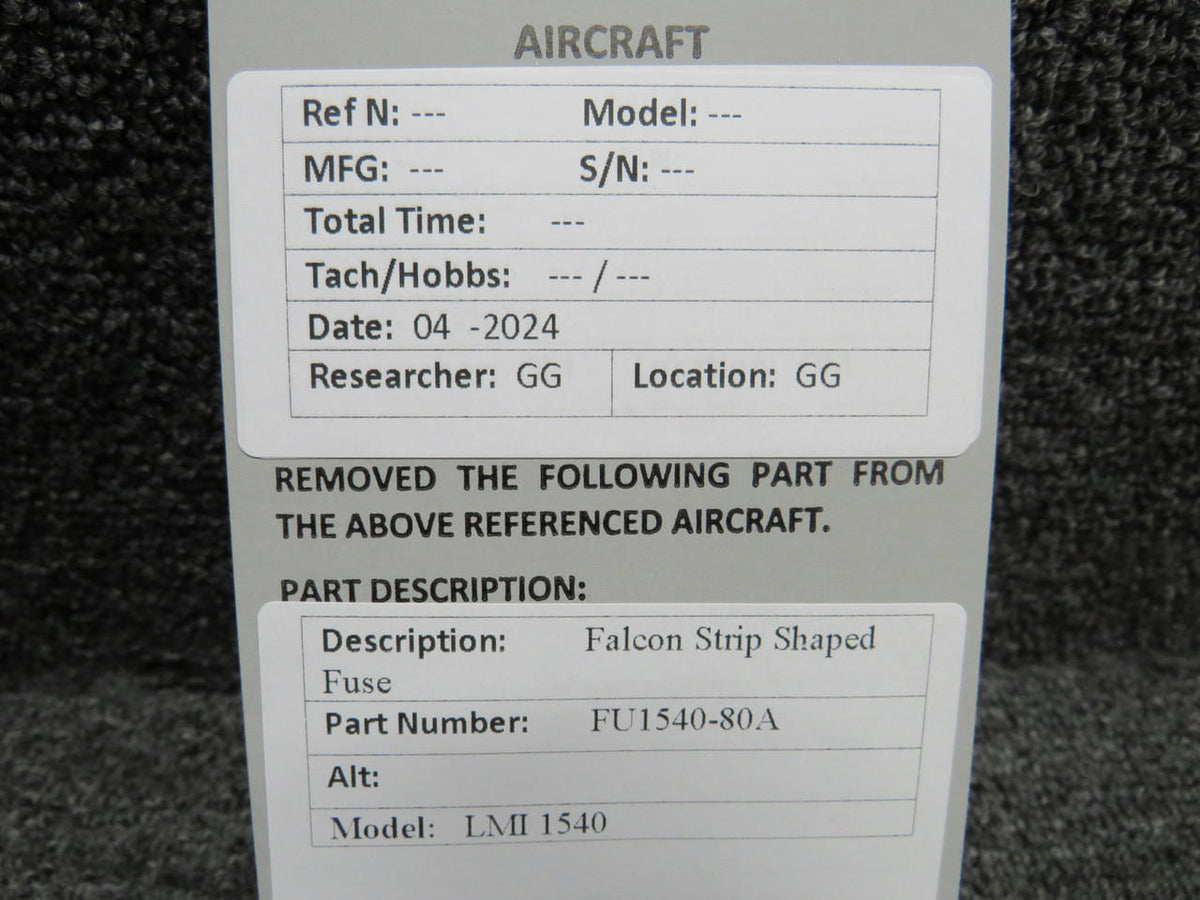 Falcon FU1540-80A Falcon LMI 1540 Strip Fuse