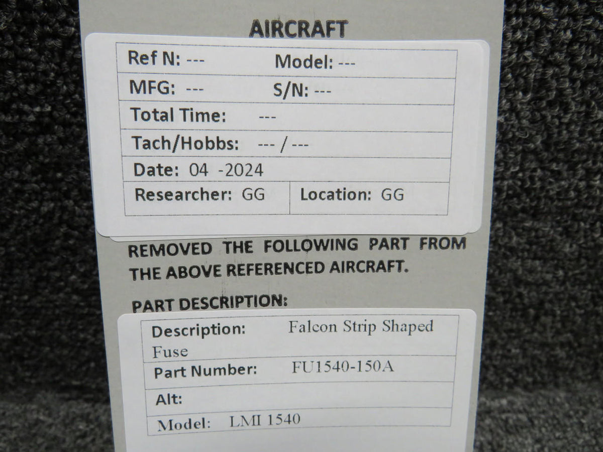 Falcon FU1540-150A Falcon LMI 1540 Strip Fuse